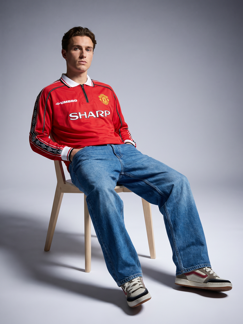 Manchester United 98/99 Home Retro — The Treble Season - Image 5