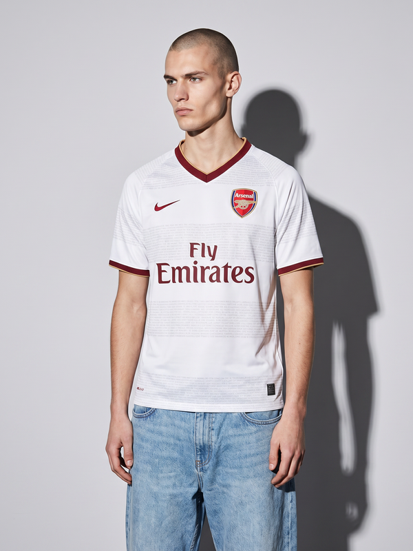 Arsenal Retro Away Shirt 07/08 - White Emirates Era