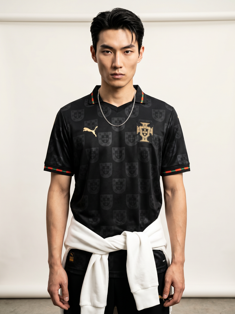 Portugal 2026 World Cup Away Jersey — The Selecao in Black - Image 1
