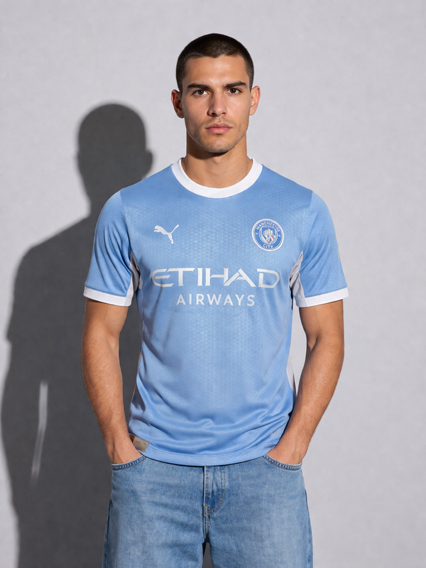 Manchester City Home Jersey 25/26 — Sky Blue Edition