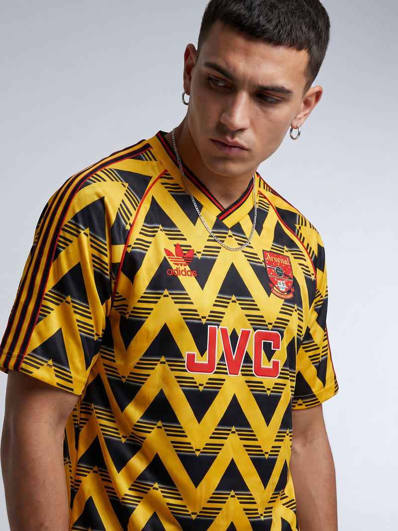 Arsenal 91/93 Away Retro Jersey — The Bruised Banana Icon - Image 2