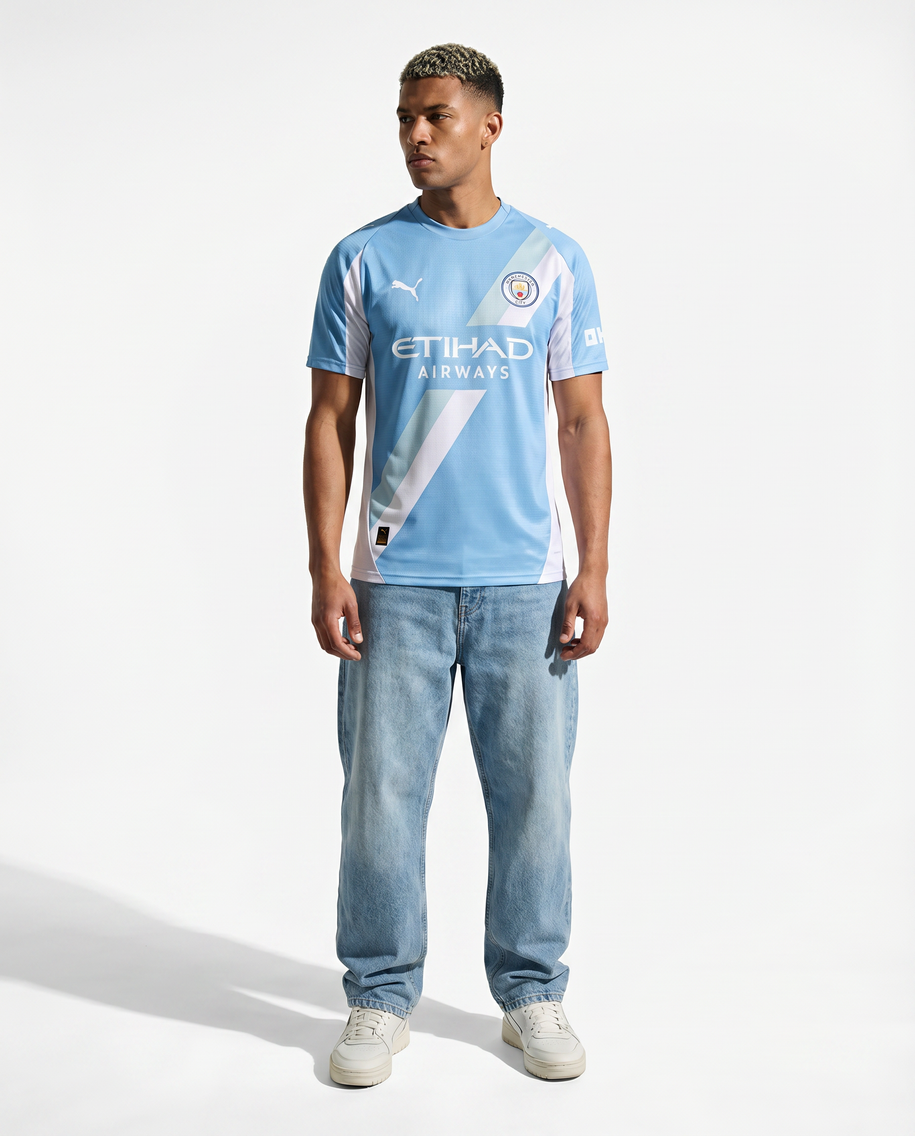 Manchester City 25/26 Home Jersey — The Etihad Sky Blues - Gallery 1