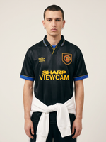 Manchester United 1993/95 Away Retro Jersey - The Double Winners - Thumbnail 1