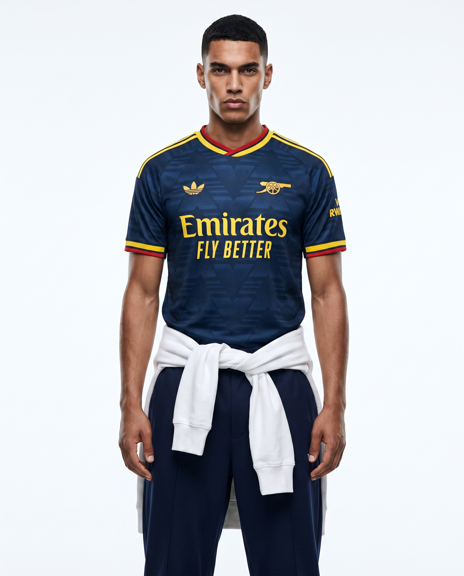 Arsenal Third Kit 25/26 - Navy & Gold Player Version - Gallery 1