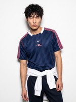 Arsenal Originals Pinstripe Shirt - Navy Throwback - Thumbnail 3