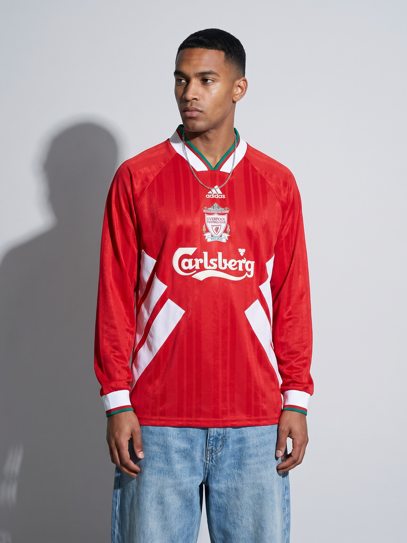 Manchester United Home Retro Long Sleeve Shirt 1993/94 - Image 1