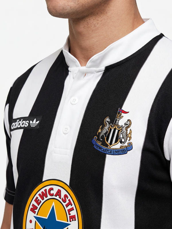 Newcastle United Home Vintage Retro Shirt - Secondary