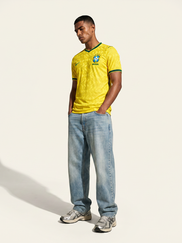 Brazil 24/25 Home Jersey — Samba Never Stops - Secondary