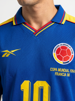 Colombia 1998 WC Away Retro — The France 98 Classic - Thumbnail 1
