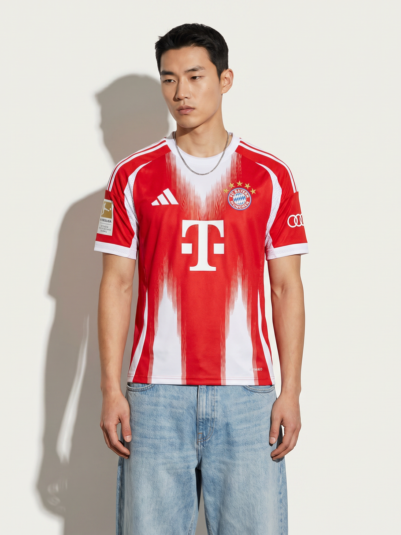 Bayern Munich 25/26 Home Jersey — The Allianz Red Kingdom - Image 1