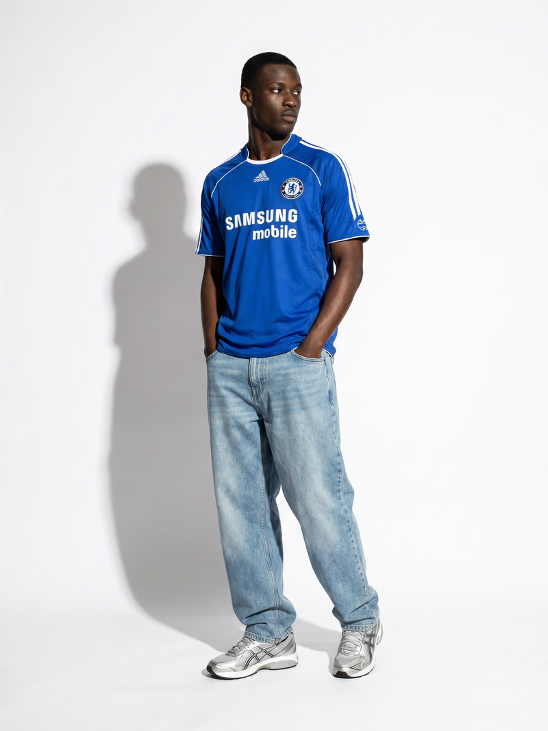 Chelsea Home Shirt 2006/08 - Image 2