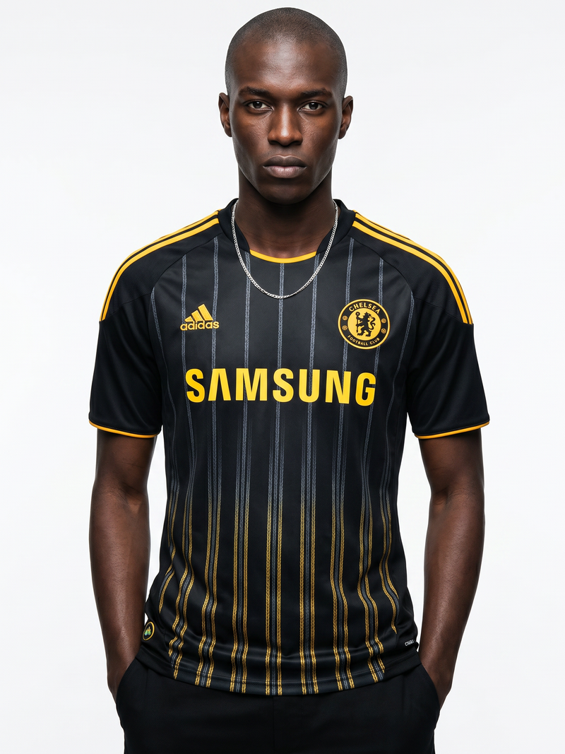 Chelsea Away Shirt 2008/10 Black - Image 1
