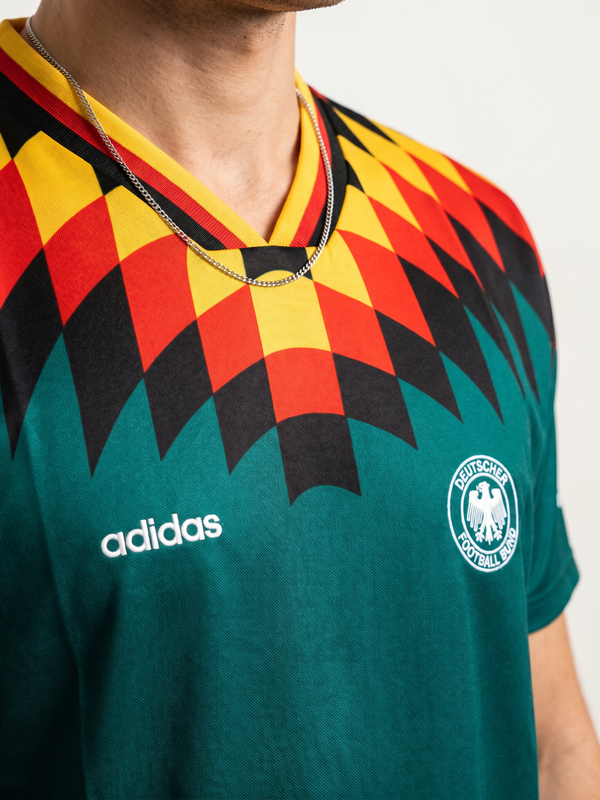 Germany 1994 Away Retro — Iconic Zigzag WC USA - Secondary