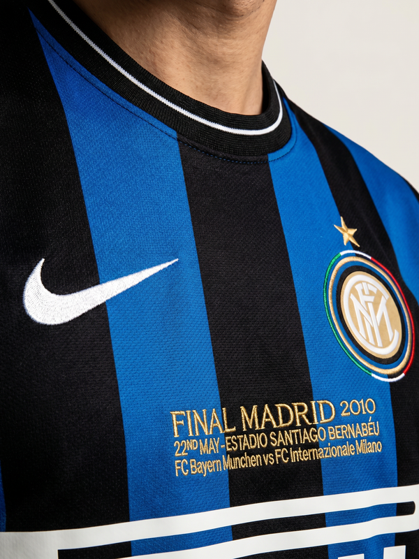 Inter Milan 09/10 Home Retro — The Treble Legends