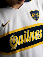 Boca Juniors 97/99 Away Retro — The Xeneize White - Thumbnail 1
