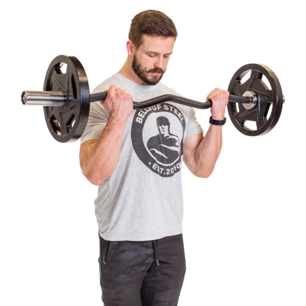 6ft Barbell Rod Iron Rod Solid Rod Curl Bar Body Building Rod Dumbbell Rod For Exercise - Image 7