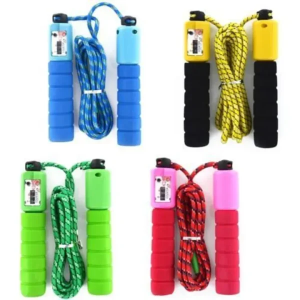 Best Quality Jump or Skipping Rope for Men and Women_Professional Anti-Slip Fitness Rope with Counter