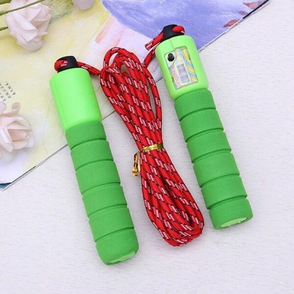 Best Quality Jump or Skipping Rope for Men and Women_Professional Anti-Slip Fitness Rope with Counter - Image 3