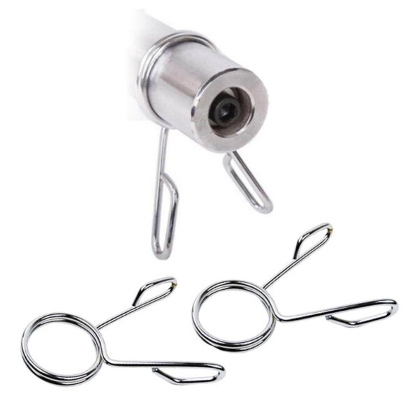Clip Dumbbell Bar Collar |Spin locker Clip |Olympic Barbell Spring |Gym Olympic Weight Bars Clamp